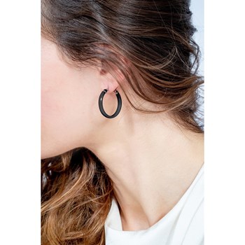 Brackets in 316L steel and ceramic - high-gloss white