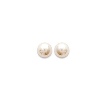 Puces d'oreilles Brillaxis perles 5 mm