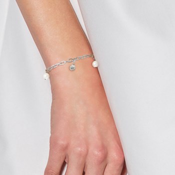 Bracelet - Perles de culture d'eau douce - Argent 925