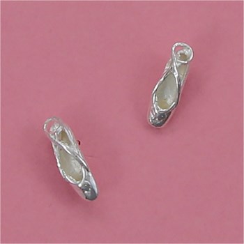Dance shoe earrings - pointe de danse - Sterling Silver
