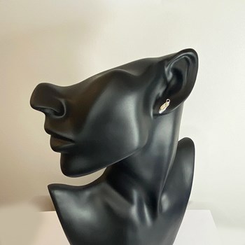 Dance shoe earrings - pointe de danse - Sterling Silver