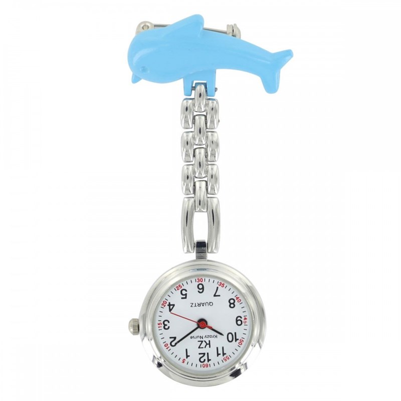 Montre Infirmière KRAZY NURSE bracelet Acier Argenté