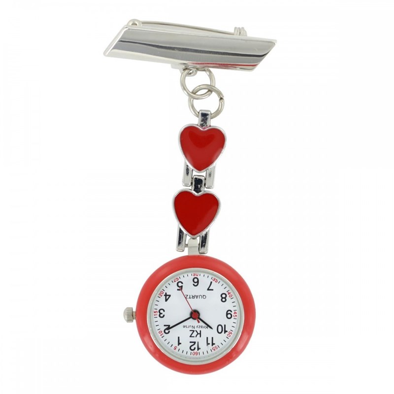 Montre Infirmière KRAZY NURSE bracelet Acier Argenté
