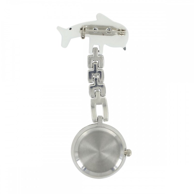 Montre Infirmière KRAZY NURSE bracelet Acier Argenté - vue 2