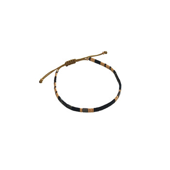 Claire BERTEAU Nairobi armband Platte glazen kralen 2