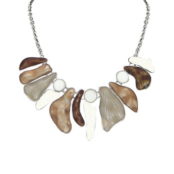 Collier Zouka marron