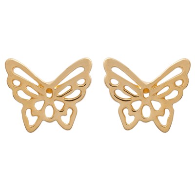 Boucles d'oreilles en forme de papillon pour fille