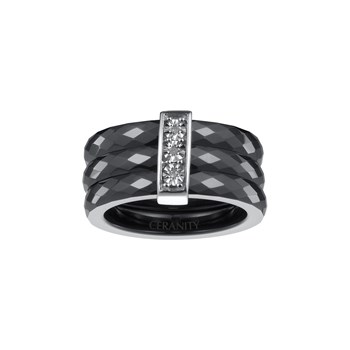 Bague Nova en Argent avec diamant blanc