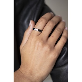 Bague Makayla en Argent avec oxyde de zirconium blanc