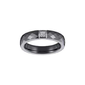 Bague Alana en Argent avec oxyde de zirconium blanc