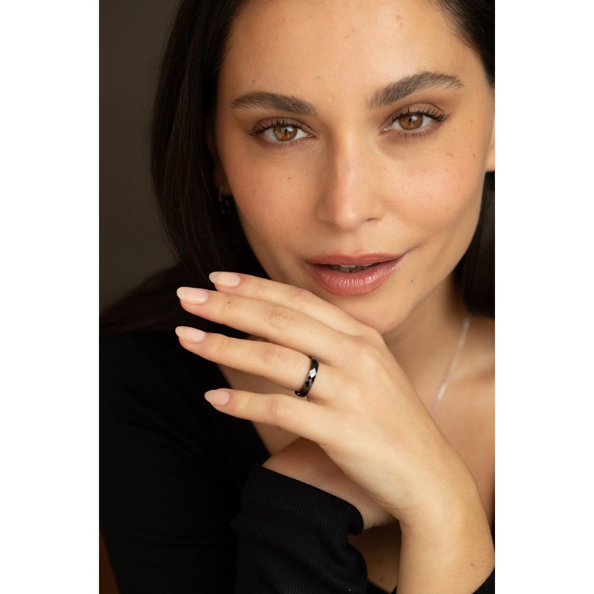 Bague Alana en Argent avec oxyde de zirconium blanc - vue 4