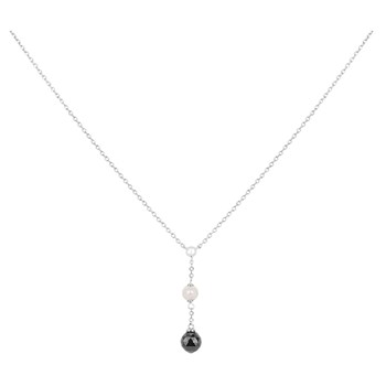 Collier Y Luciana en Argent
