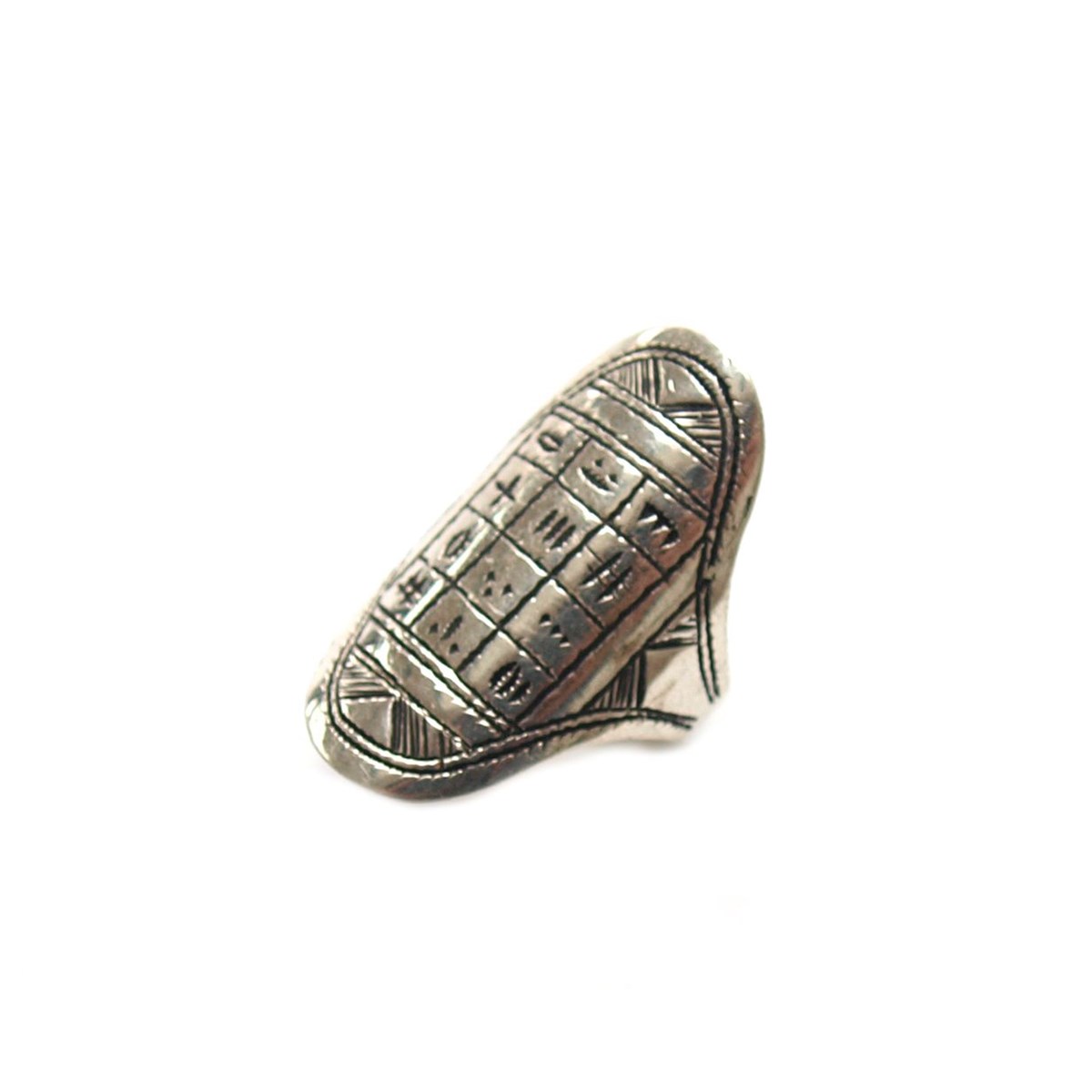 Bague Touareg allongée touareg
