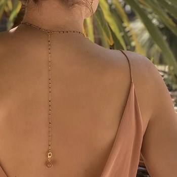 Choker et bijou de dos Vinyasa
