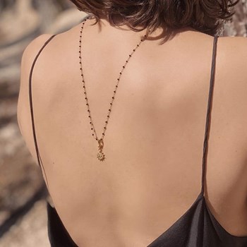 Collier bijou de dos/recto verso Ashtanga