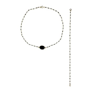 Choker et bijou de dos Bikram