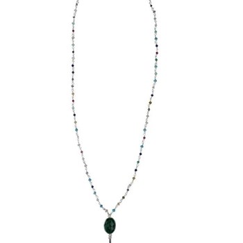 Sautoir Matsyasana Argent
