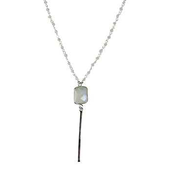 Sautoir Simhasana Argent