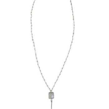 Sautoir Simhasana Argent