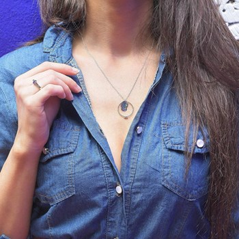 Collier Paua bulles