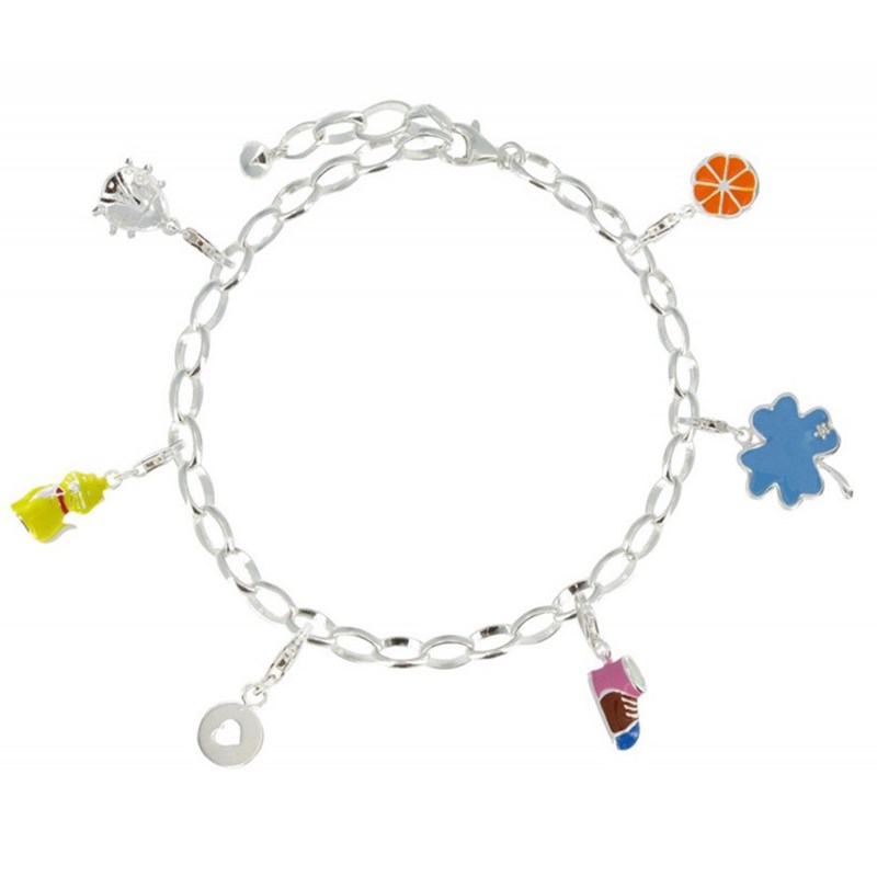 Bracelet Gourmette et Attache Charms Argent 925 - Classics - taille 20 cm - vue 5