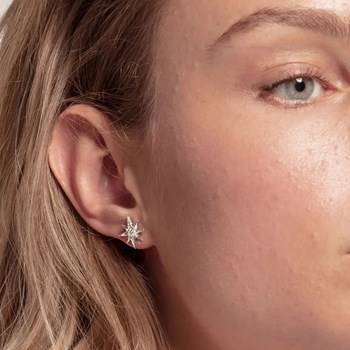 Boucles d'oreilles Thomas Sabo étoile argent