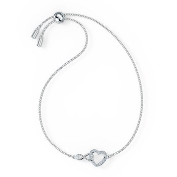 Bracelet Swarovski Infinity Heart