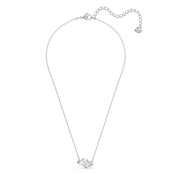 Collier Swarovski Mesmera double coeur en cristal