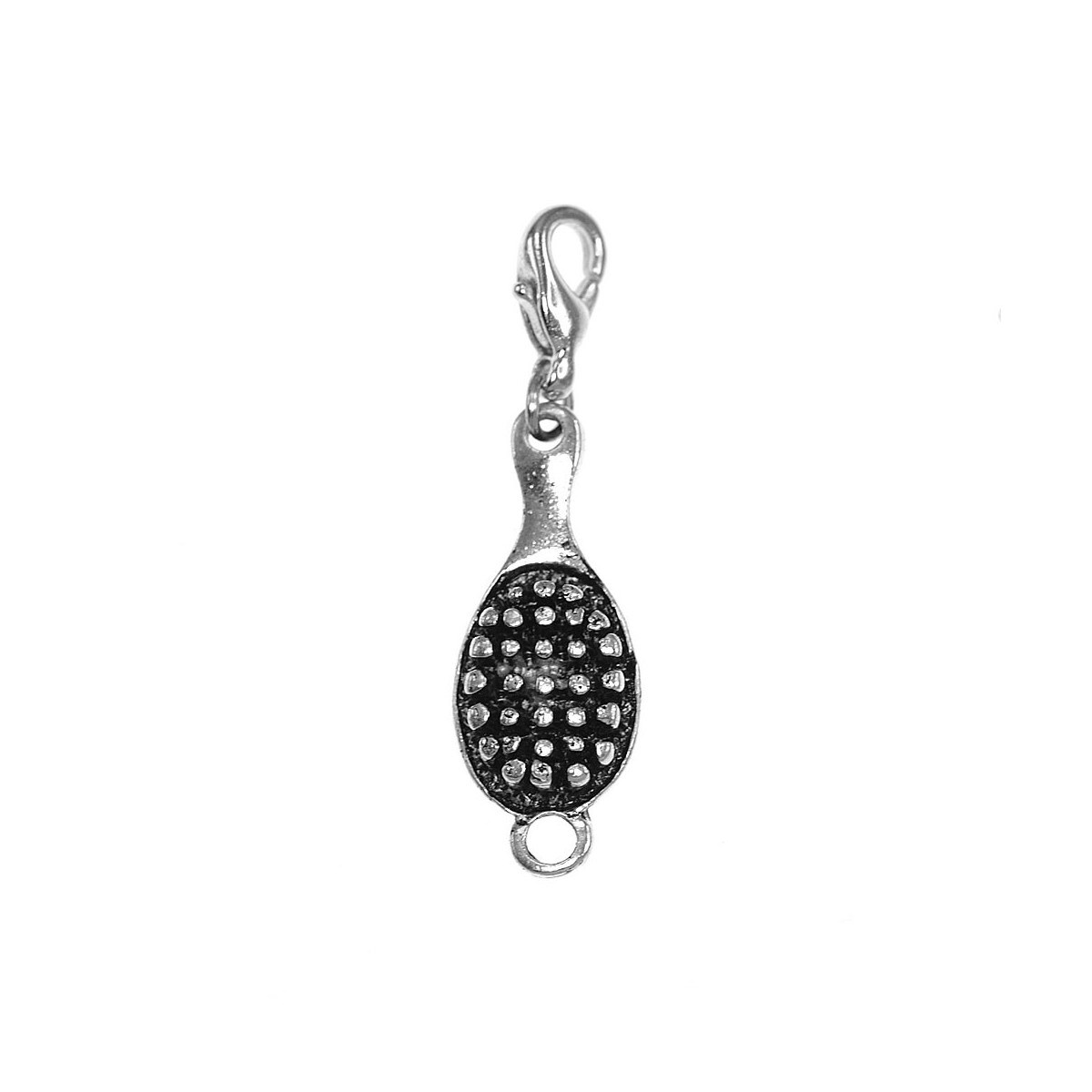 Breloque charm brosse à cheveux SC Crystal