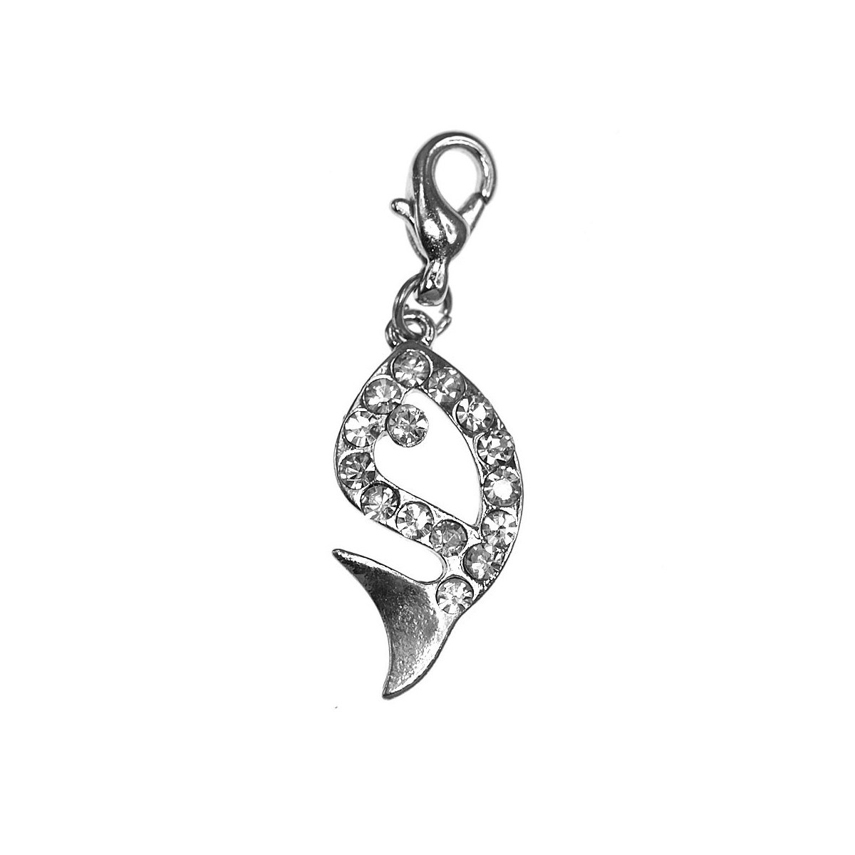 Breloque charm poisson SC Crystal