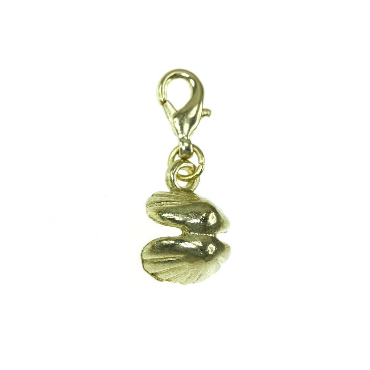 Breloque charm coquillages dorés SC Crystal