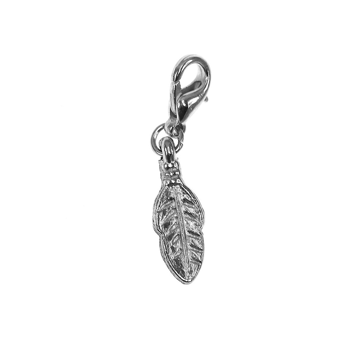 Breloque charm feuille SC Crystal