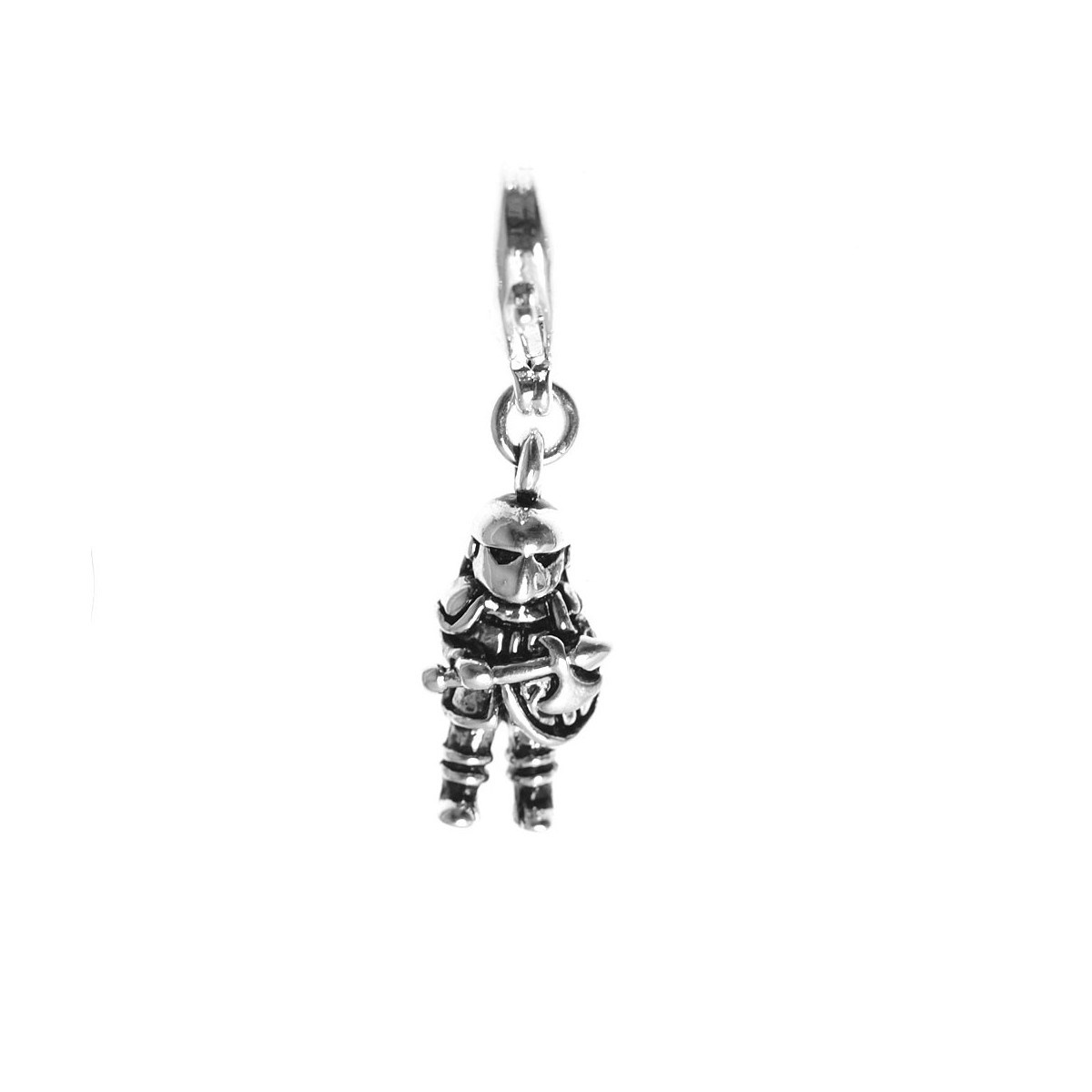 Charm soldat SC Crystal plaqué argent 3 microns