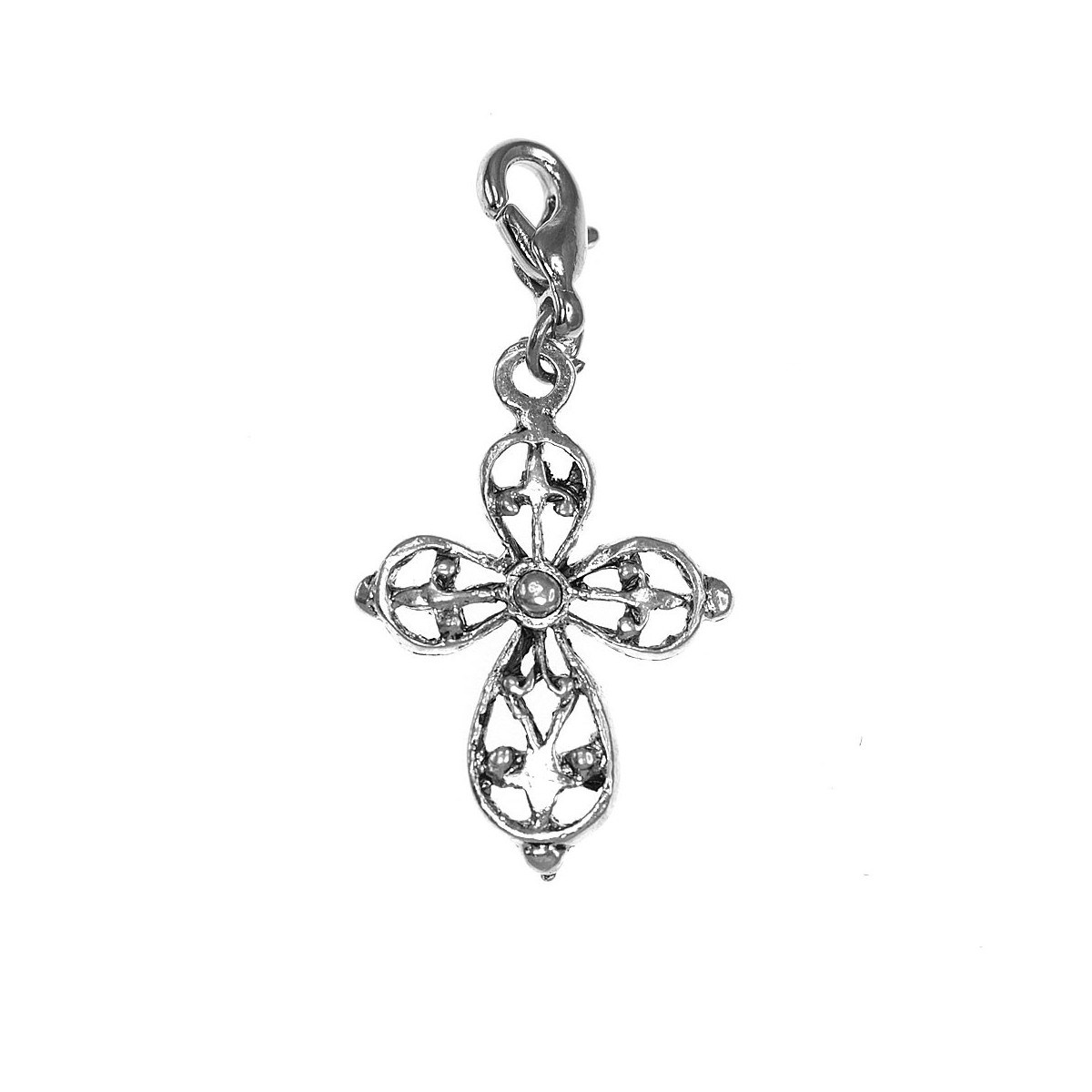 Breloque charm croix SC Crystal