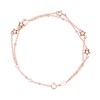 Bracelet ÉTOILE - Argent 925 plaqué or rose - vue V1