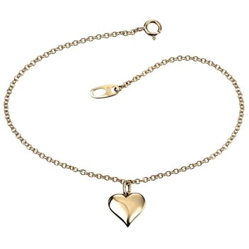 Bracelet coeur en Or 375/1000 carats
