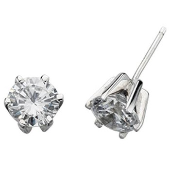 925/1000 silver zirconia earring