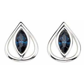 Oorbel in zilver 925/1000