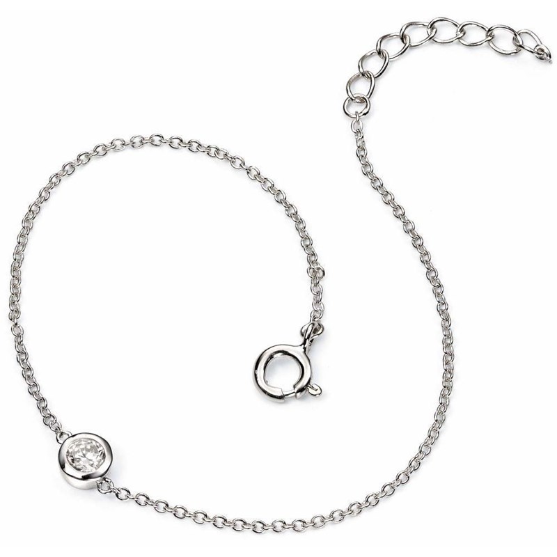 Bracelet zirconia en argent 925/1000
