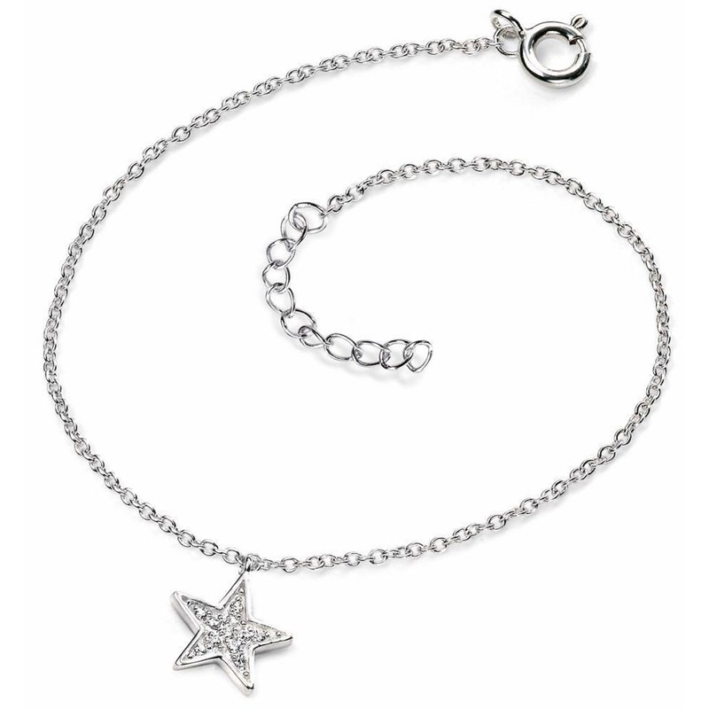 Bracelet étoile en argent 925/1000