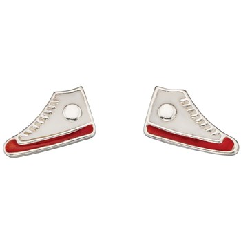 Schaats oorbel in zilver 925/1000