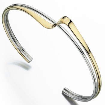 Gold-plated bracelet in silver 925/1000