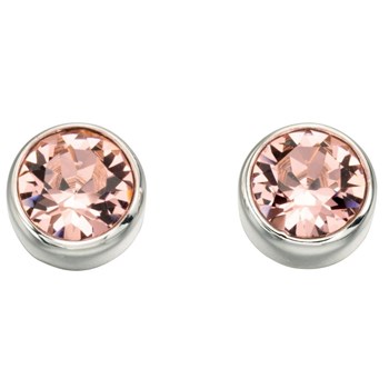 925/1000 zilveren zirkonia oorbel