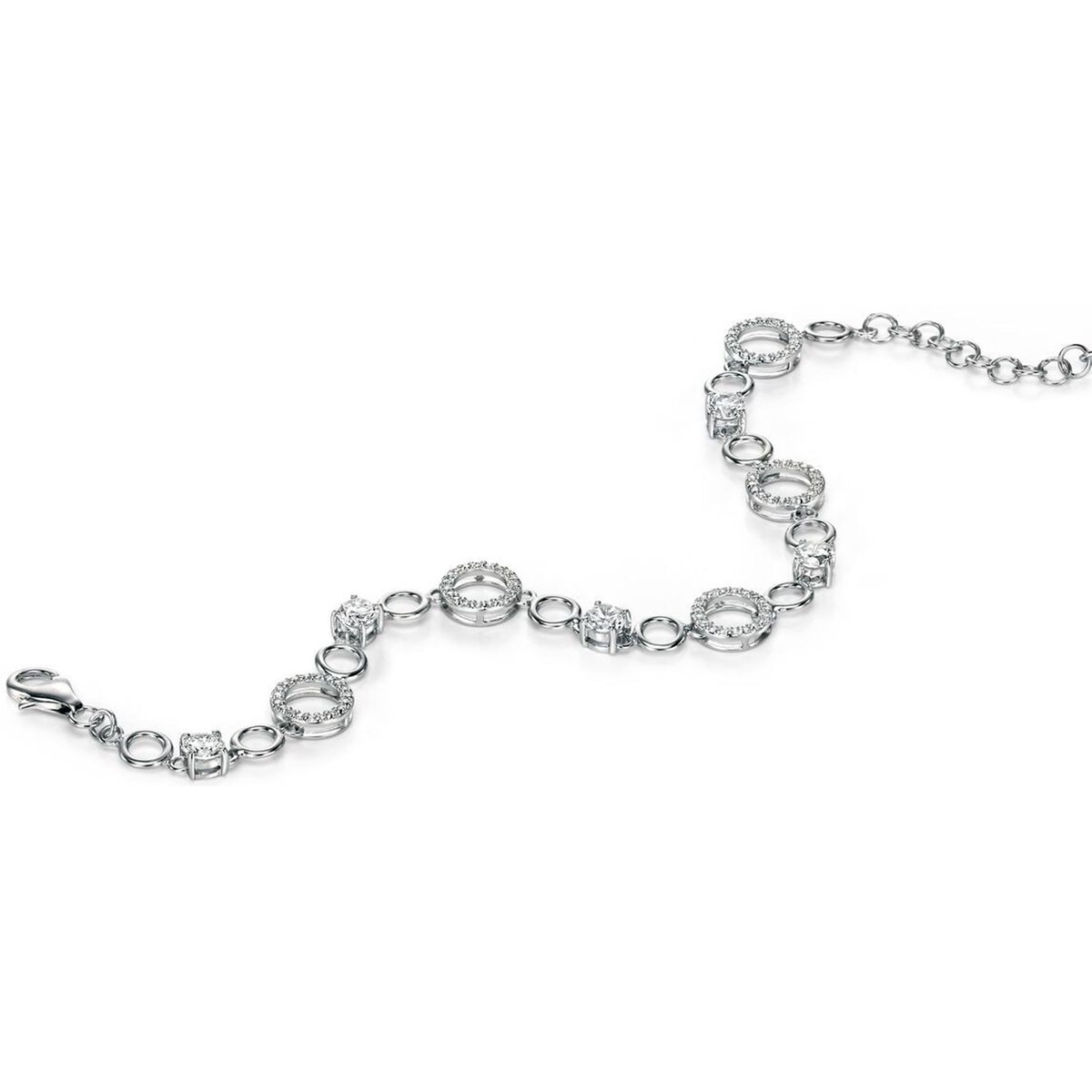 Bracelets zirconium en argent 925/1000