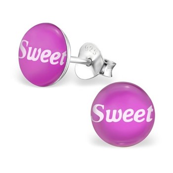 Boucle d'oreille sweet en argent 925/1000