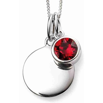 Juli stenen jubileumketting in zilver 925/1000