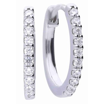 Oorbel in zilver 925/1000