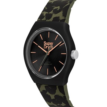 Montre analogique bracelet silicone URBAN LEOPARD