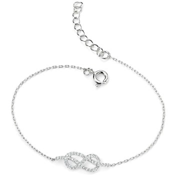 925 zilveren oneindigheid zirkonia armband