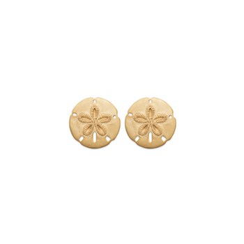 Boucles d'oreilles puces plaqué or 18 carats MILA - Bijoux Privés Discovery
